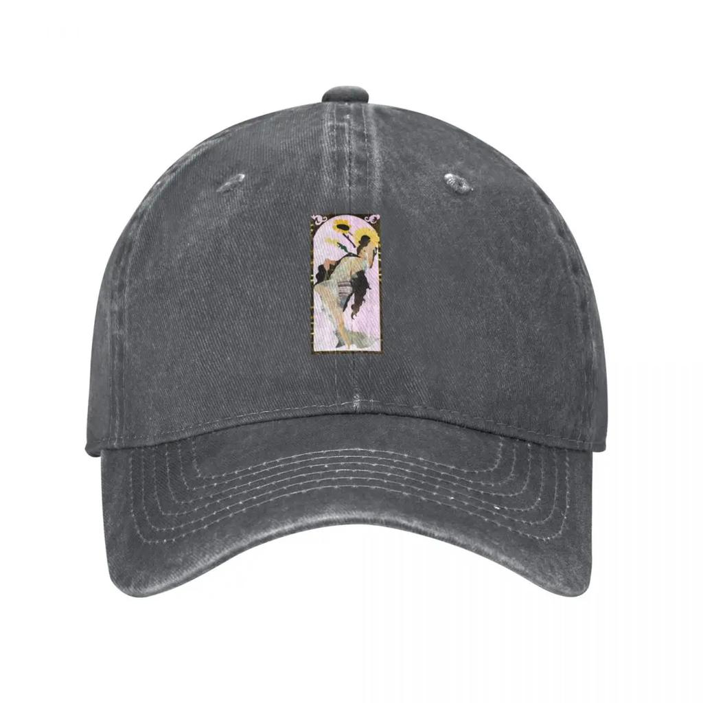 Collage Summer Alphonse Mucha Baseball Cap Fishing Cap Golf Hiking Hat Summer Hat For Unisex Womens
