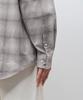 MUSINSA STANDARD Relaxed Ombre Check Shirt 3 [Dusty Beige/Grey]