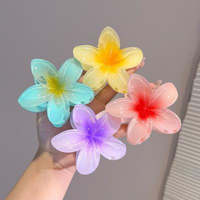 Hawaiianische Blume Haarklammern Große Klammer für Dickes/Dünnes Haar Haarnadeln für Frauen Mädchen Haarspangen Strand Sommer Haarschmuck Geschenke
