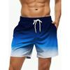 Pantaloncini da Spiaggia Estivi da Uomo Leggeri Traspiranti Stampati in 3D Costumi da Bagno Casual Estivi per Attività all'Aperto