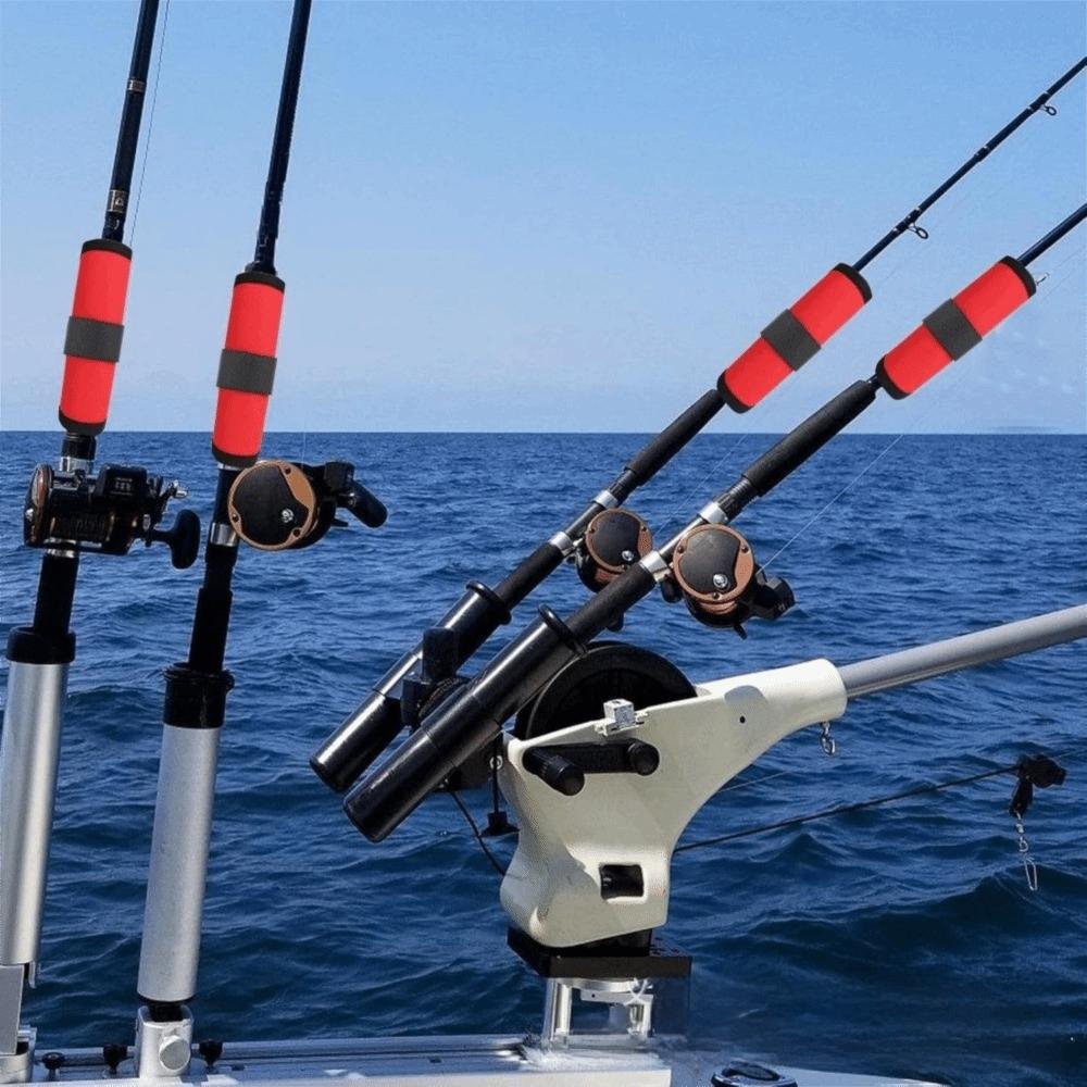 16PCS 5.91 Inch Fishing Lure Covers Red Fish Hook Bait Covers Safe Fishing Lure Wraps  for Fishermen