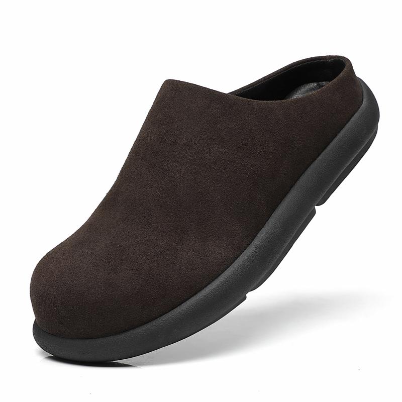 Fashion Men's Slip-On Mule Shoes New Arrival Slippers Anti-Skid Sole Fashion Loafers Lightweight Indoor Outdoor Shoes Comfortable Flats