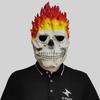 Flame Skull Mask for Halloween Parties and Masquerades