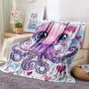 Octopus Print Flannel Blanket, High quality Comfortable for All Seasons, Home Decor, Warmth and Comfort, Perfect for Christmas Gifts