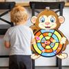 Kreative Dartscheibe Zielscheibe Tier Klebriger Ball Werfen Werfen Klebriger Ball Kinderspielzeug