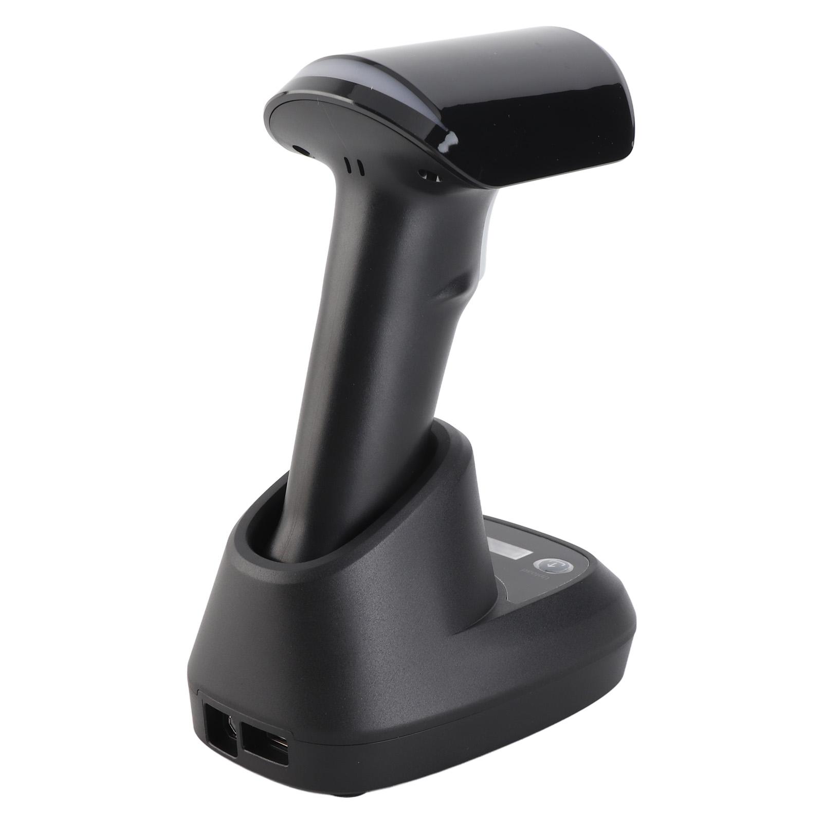 

Wireless 2D 1D Barcode Scanner BT 2.4G USB Wired Connection High Speed Scanning with OLED Display for Paper and Screen