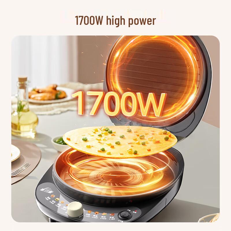 Midea Double-Sided Electric Griddle & Pancake Maker - Large Size Waffle Frying Pan