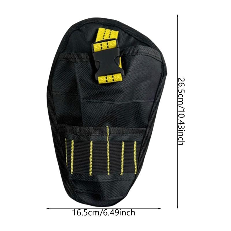 Multifunction Waterproof Tool Holsters Practical Multiple Pocket Bag for Cordless Power Tool for Home Repair & Construction