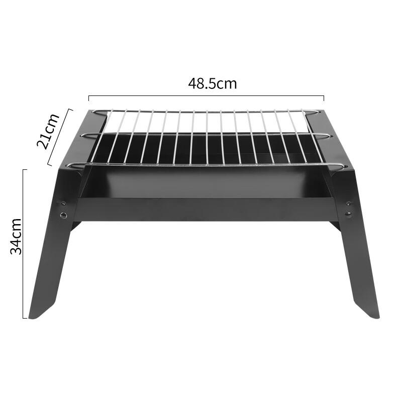 ZhiShi Portable Smokeless Folding Charcoal Grill