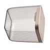 Kunststoff Schreibtisch Mülleimer Transparent Mini Mülleimer mit Deckel Abnehmbare Arbeitsplatten Mülleimer Winziger Papierkorb für Zuhause