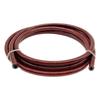 4M AN3 Motorcycle Braided Stainless Steel + PVC + Nylon Brake Line Hose Fluid Hydraulic Hose Dirt Bike Gas Oil Fuel Tube Pipe