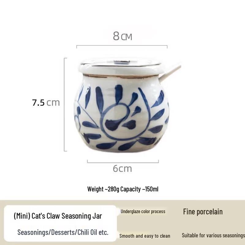 

Versatile Ceramic Storage Jar