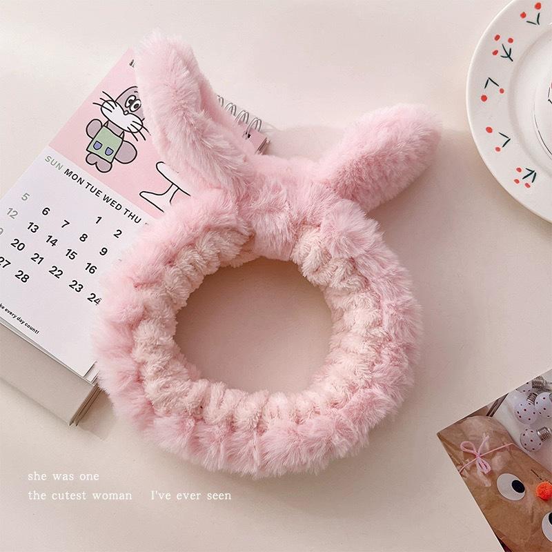 Cute Cartoon Face Washing & Makeup Headband for Women