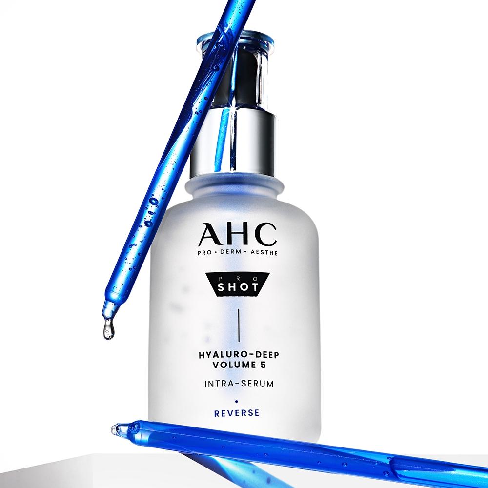 Ahc [moisture Exclusive Plan] Ahc Pro Shot Hyaluronic Deep Volume 5 Intra Serum 40ml Plan  Eye Cream +10ml 