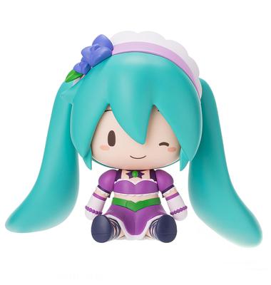 Hatsune Miku X Oshare Majo Love and Berry FuwaPuchi Deformed Figure Kirarin Purple