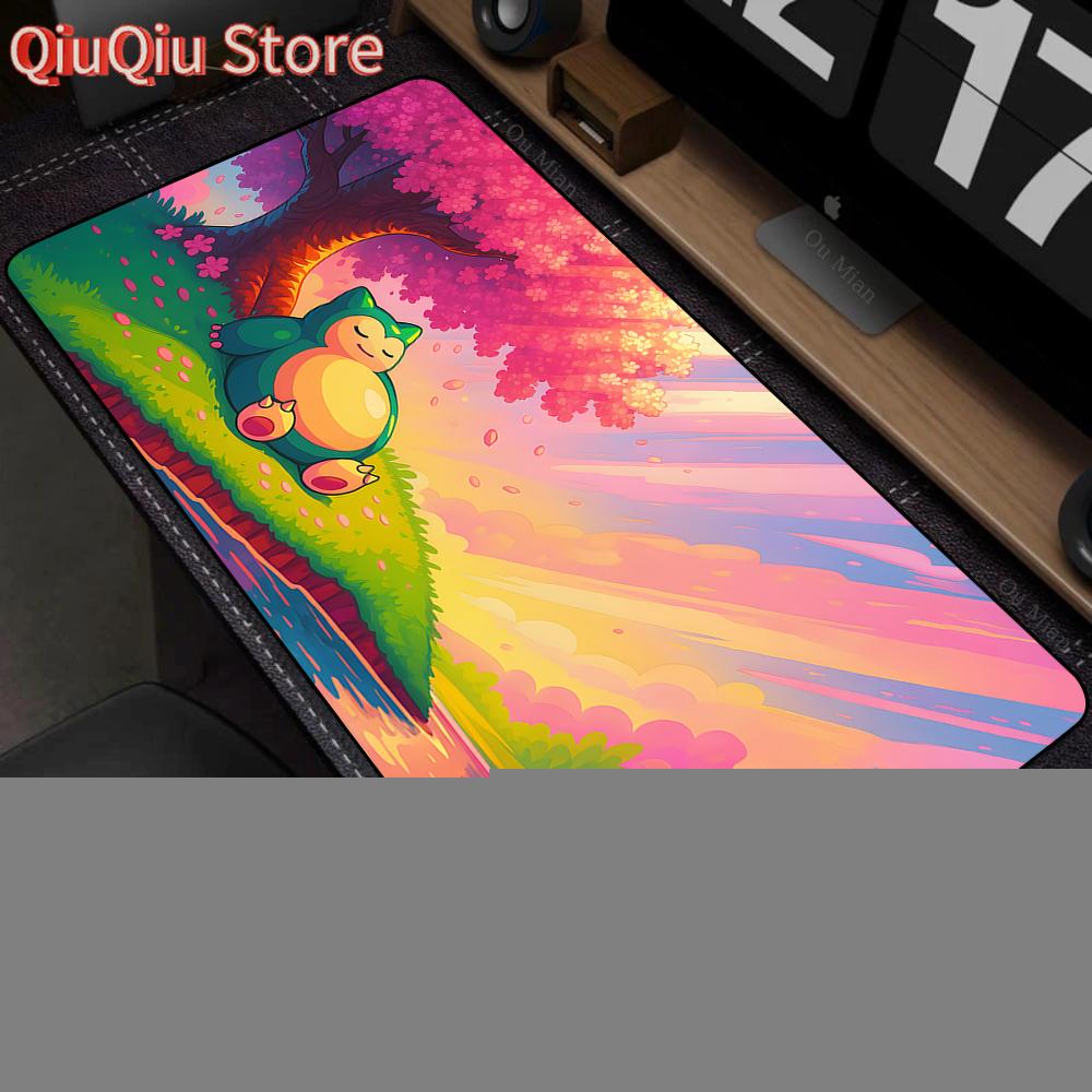 Mouse Pad Gamer XXL Mouse Mat Ppokemon Desk Mats Table of Office Carpet Gamer Natural Rubber Mice Pad Lockrand Mousepad xcm