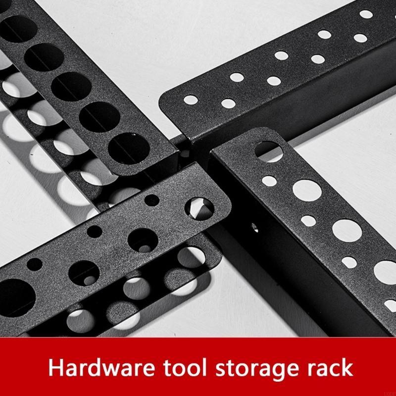 Space Efficient Wall Hanging Tool Shelf Holder Support Rack For Home Technicians