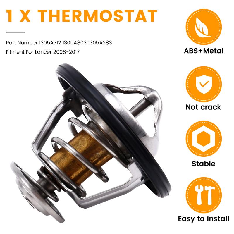 A16P-Car Cooling System New Engine Coolant Thermostat For Mitsubishi Lancer 2008-2017 1305A712 1305A803 1305A283 High Quality