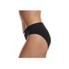 adidas Originals Full Coverage Elastic Comfortable Autumn Thin Antibacterial Triangle Underwear 2-Pack Women Underwear Black 4A4P67-908