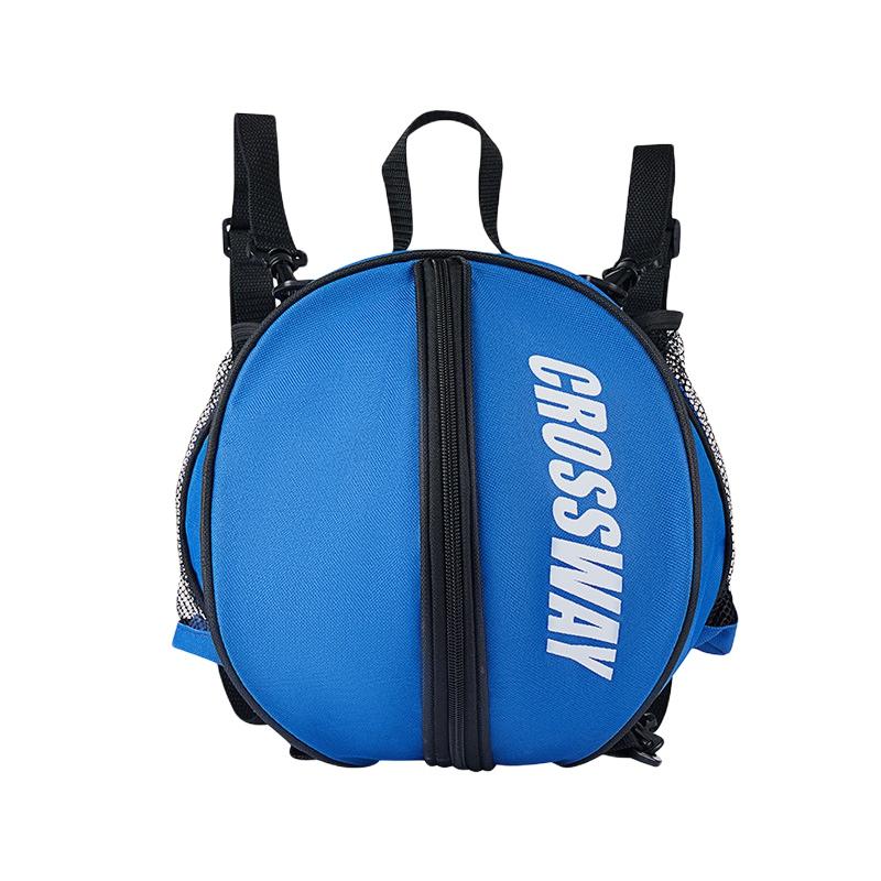 Adjustable Shoulder Strap Side Mesh Pockets Basketball Bag Sports Ball Bag Soccer Shoulder Bag Holder Carrier