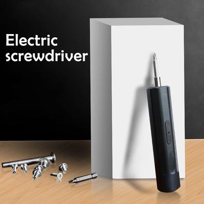Mini Taşınabilir Elektrikli Tornavida USB Şarj Edilebilir Kablosuz Tornavida 2 Matkap Ucu ile Ev Onarımı için Pratik Elektrikli Alet
