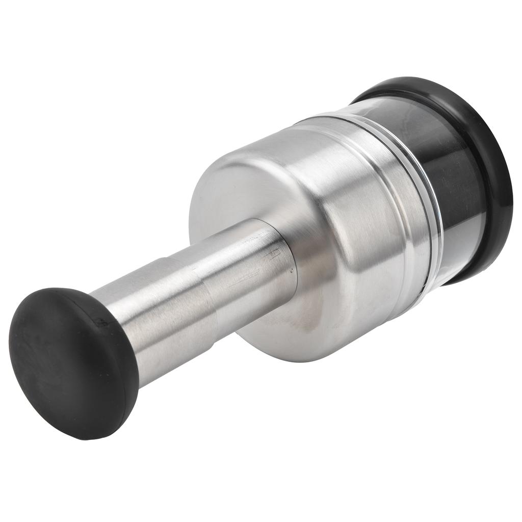 Multifunkční ruční kráječ cibule z nerezové oceli, sekáček na cibuli, lis na česnek