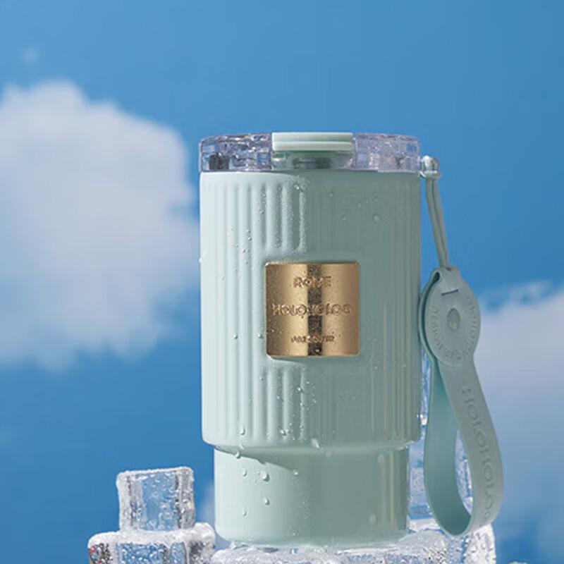 HOLOHOLO Roman Insulated Drink Tumbler with Straw