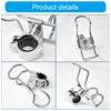 Versatile Marine Rod Holder Steel Boat Fishing Poles Holder for Family Frees  Activities & Professional Fishermen