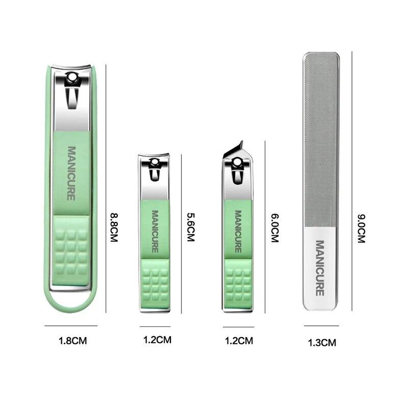 Germany Nail Clipper Set New High-Grade Men and Women On Special Nails Cut Nail Clippers Scissors Pedicure Tool with Box Gifts