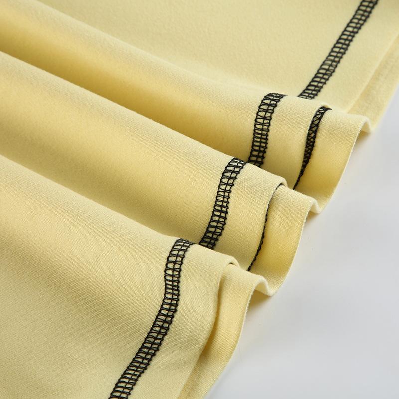 European and American autumn and winter women's sexy spicy girl one shoulder letter printed tight T-shirt top