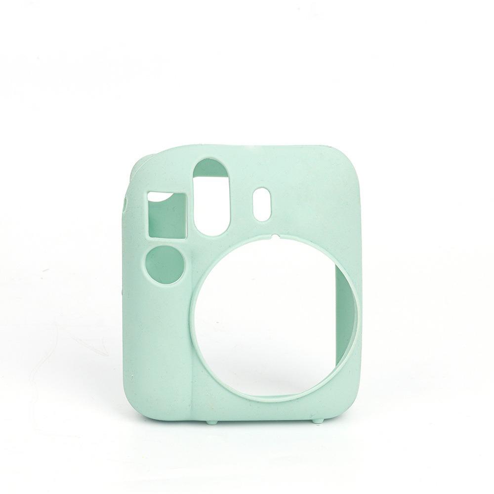 

[Пленочная лаборатория] Силиконовый чехол для камеры Instax Mini 12 Мягкий защитный чехол CAA23 светло-зеленый