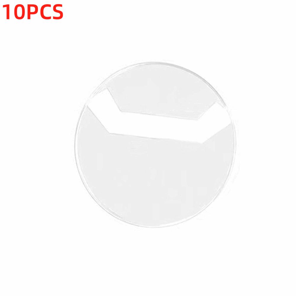 10pcs/Set CPP Badge Protective Sleeves Round 63/83mm Badge Protector Case For 58/75mm Badge Storage