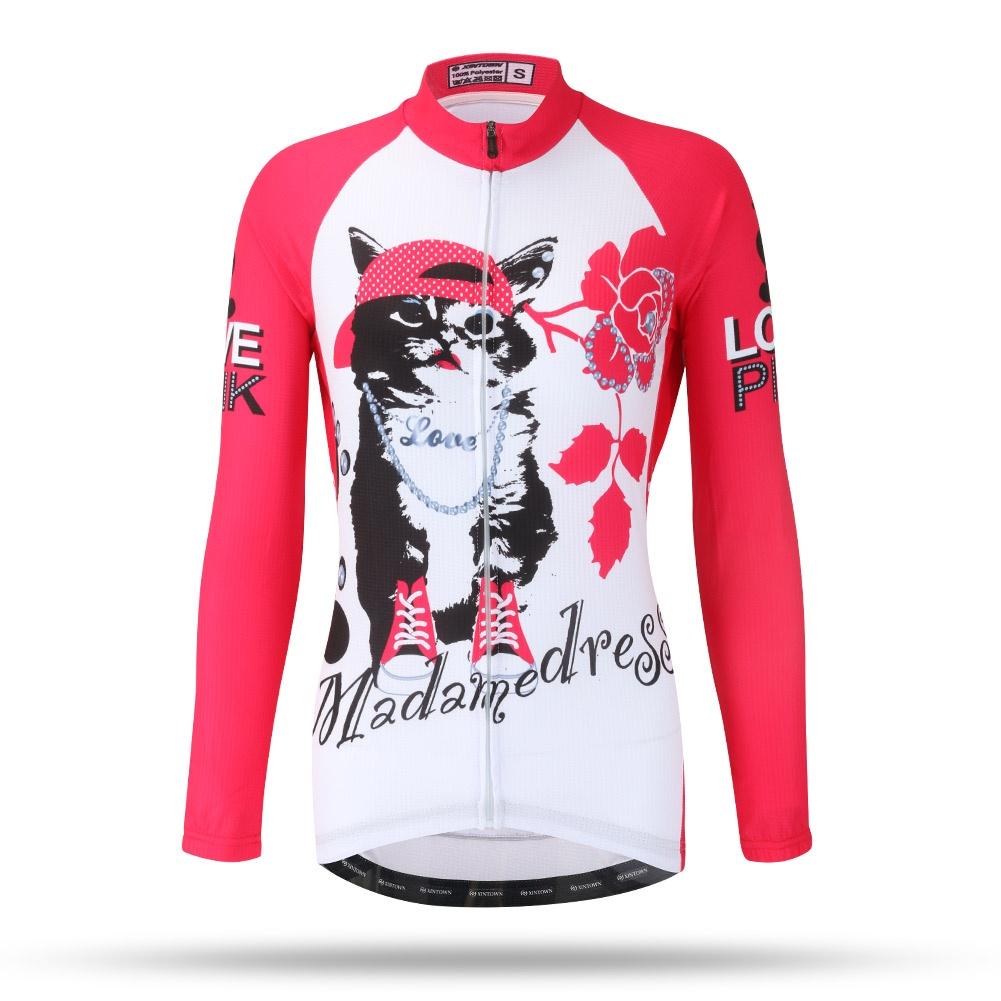 Jezdecké dresy Cyklistické oblečení Souprava oblečení pro ženy s dlouhým rukávem pro rychlé sušení