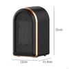 Stufetta Elettrica Mini Ventilatore Portatile Riscaldamento per Interni