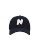 Neikideuniseu Boucle N Logo Ball Cap Navy