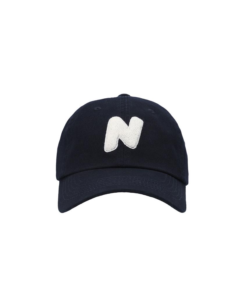 Neikideuniseu Boucle N Logo Ball Cap Navy