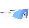 Rudy Project Astral White Matte Cycling Glasses with Blue Lens