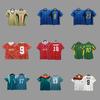 Italien Sowjetunion Deutscher Retro-Trikot Fußballtrikot Klassische Nostalgische Replik Thailändisches Trikot Spiel Trainings-Trikot