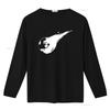 Fantasy Final  Inspired Emblem T Shirt vintage Washed Breathable Slightly Comfortable streetwear fashion Stretched Casual