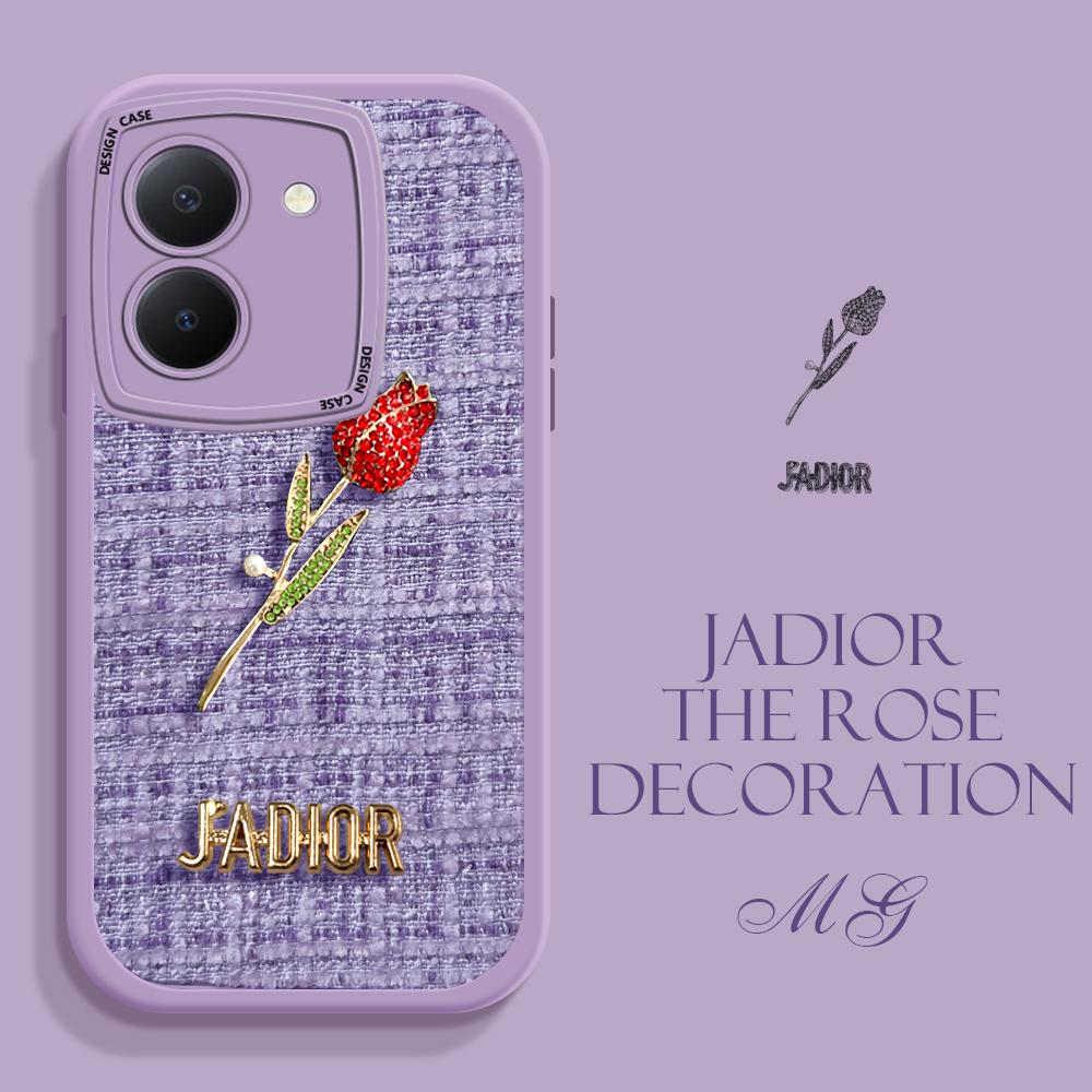 

Роскошный чехол для телефона из ткани с красной розой для iPhone 15 14 13 12 Pro Max Samsung Galaxy S23 Ultra S20 FE A52 Redmi Xiaomi POCO Мягкий чехол для смартфона Xiaomi Redmi Note 12 Turbo 5G