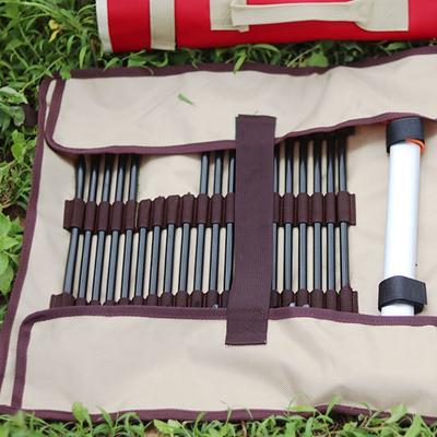 Pokrowiec na szpilki kempingowe Torba do przechowywania akcesoriów kempingowych na zewnątrz Torba na linę Torba do przechowywania szpilek kempingowych i młotka