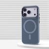 Honeycomb Grid Mesh Cooling for Magsafe Case for iPhone 17 Pro Max 16 15 13 14 12 Plus Alloy Lens Bracket Wireless Charge Cover