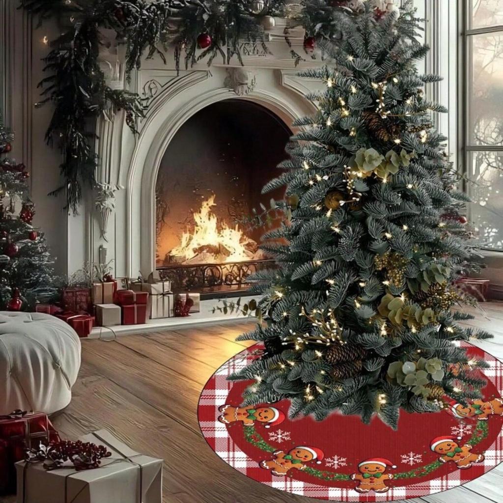 Carpet Indoor And Outdoor Floor Decoration Christmas Atmosphere Tree Skirt