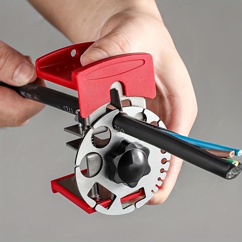 1pc Handheld Quick Stripper Wire Stripping Machine Scrap Cable Peeling Machines Stripper Applicable To Copper Recovery