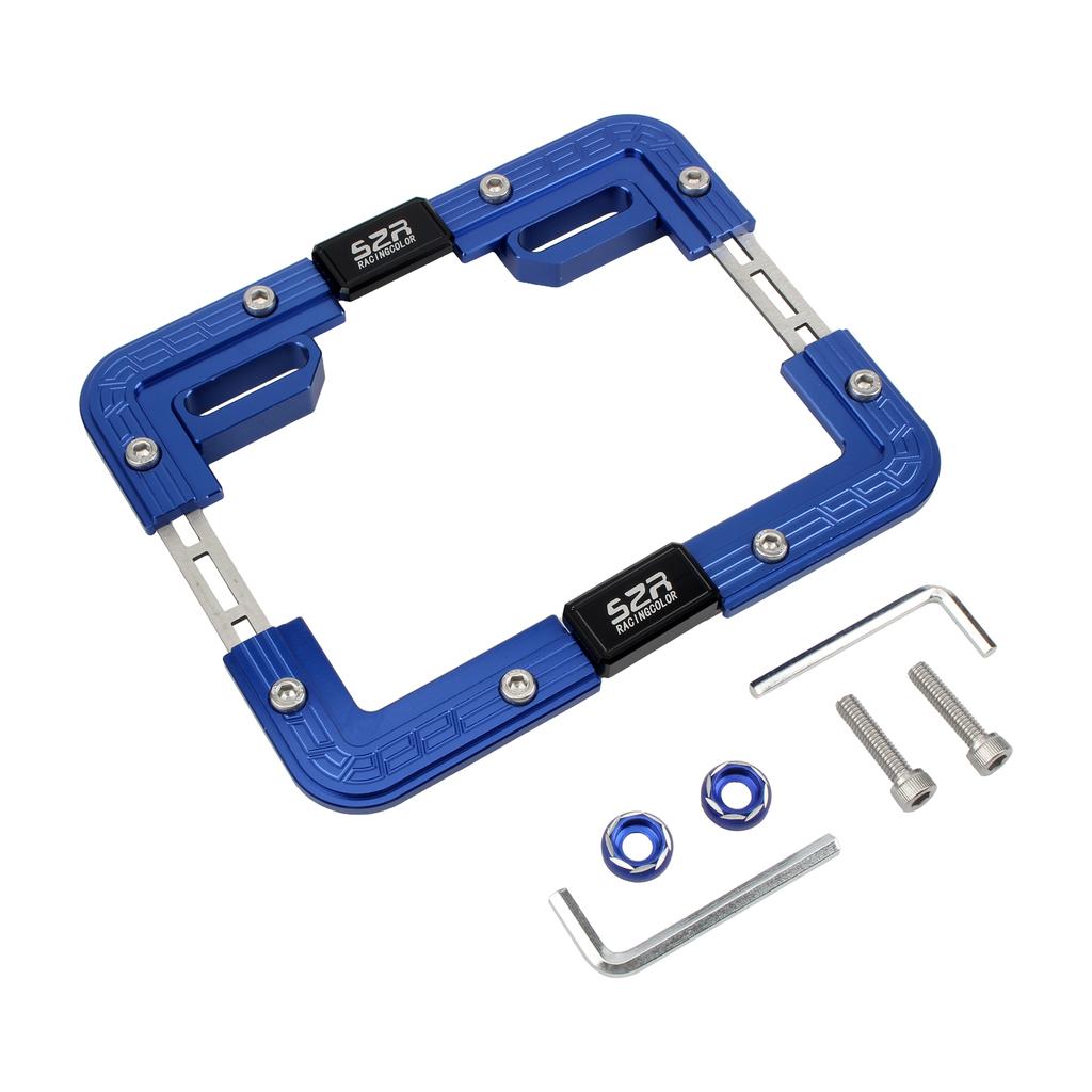 Motorcycle Universal License Plate Bracket Accessories Telescopic License Plate Frame for Honda Suzuki BMW Motocross Scooter