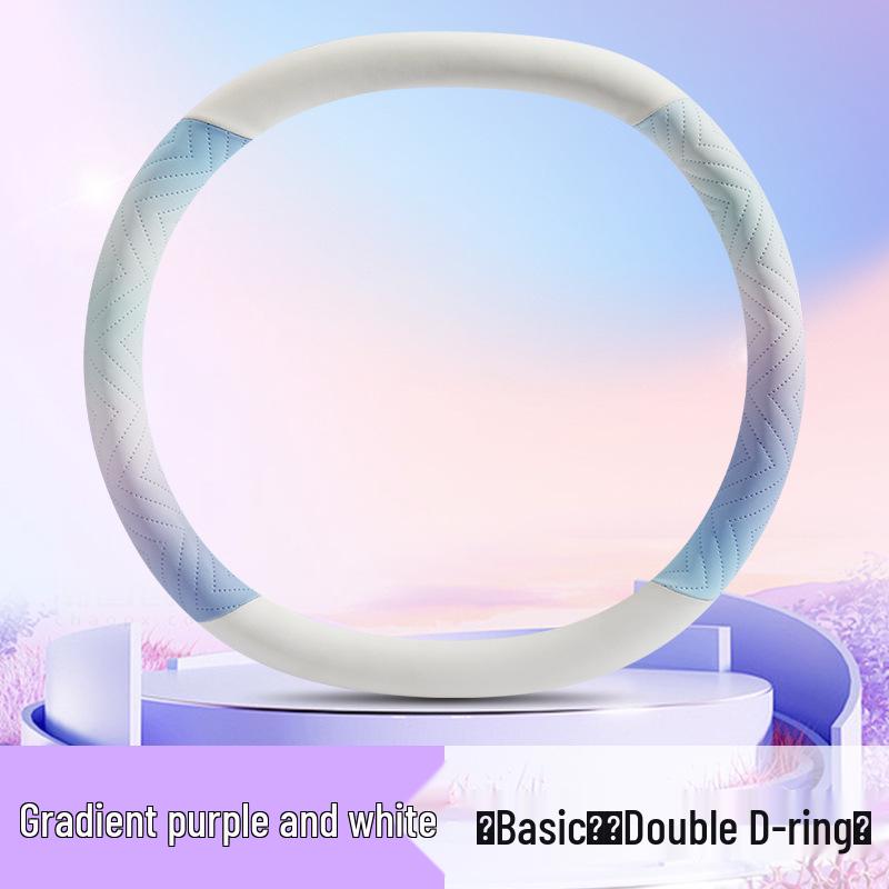2024 Iridescent Nappa Leather Puppy Steering Wheel Cover