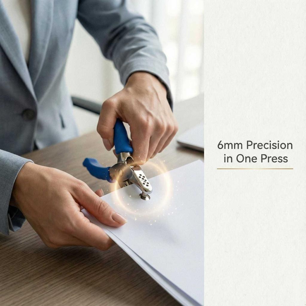 Ergonomik El Tipi Delgeç - Kırtasiye ve El İşi Projeleri İçin Ağır Hizmet Tipi