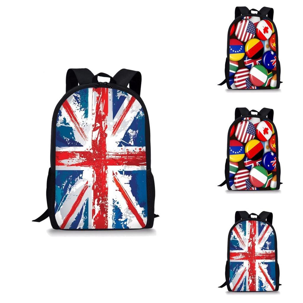 National Flag School Bags Durable And Fashionable Backpack For Students