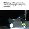 Dual Dog Leash Auto Retractable LED Light Traction Ropes for Dogs Cats Walking Running Training Travel Pet Supplies