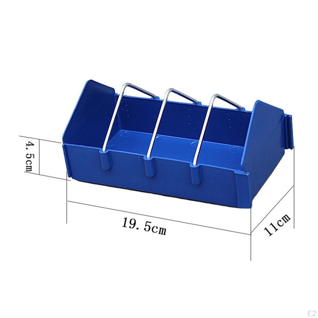 Pigeon Feeder Container Storage Chicken feed Supplies Birdhouses Poultry Bird